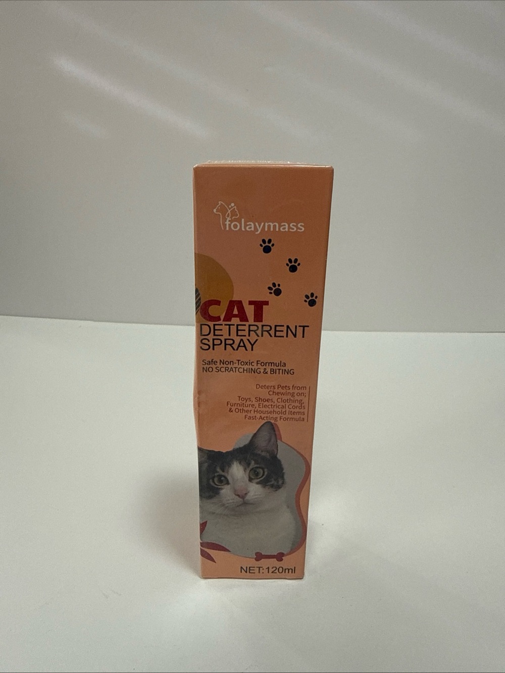 Folaymass Cat Deterrent Spray - new in box help keep your pets deterred